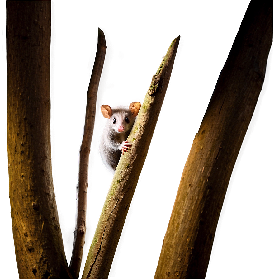 Possum In The Dark Png Irm PNG Image