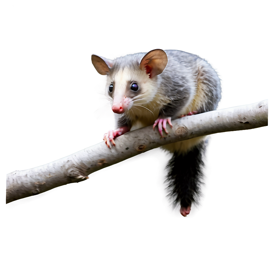 Possum On Branch Png 06112024 PNG Image