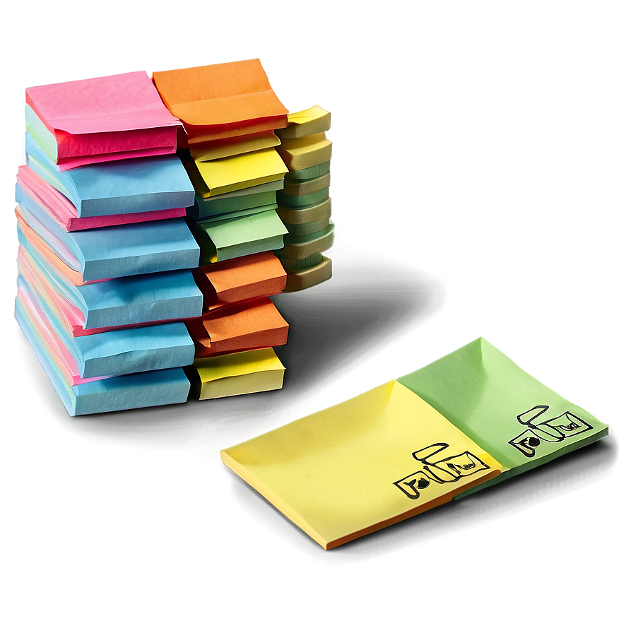 Post It Note Collection Png Iox PNG Image