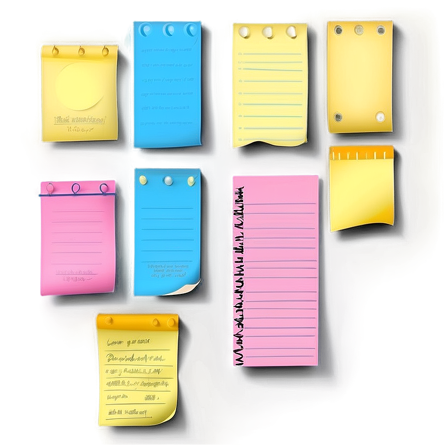 Post It Note Design Png 33 PNG Image