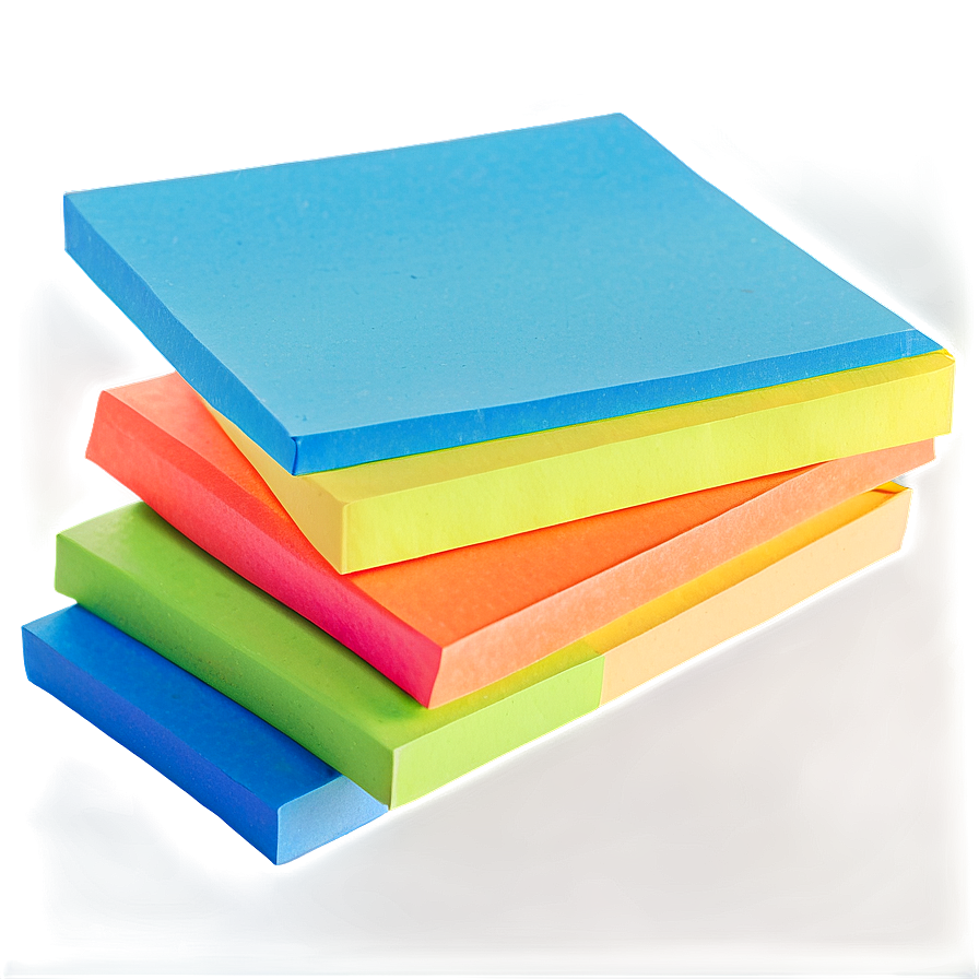 Post It Note Stack Png Smp PNG Image