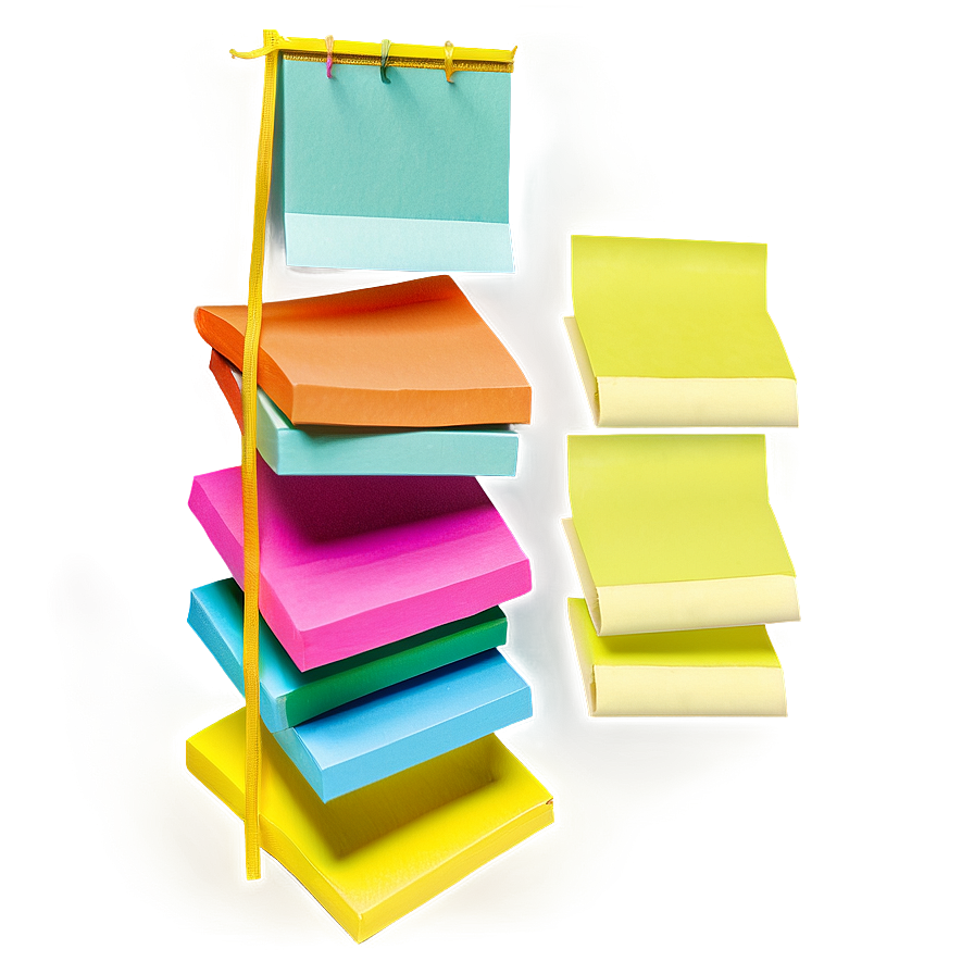 Post It Note Stack Png Vyk PNG Image