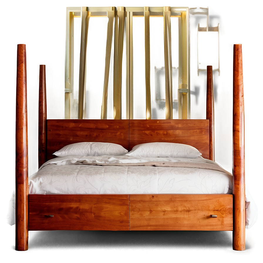 Poster Bed Elegant Png 05042024 PNG Image