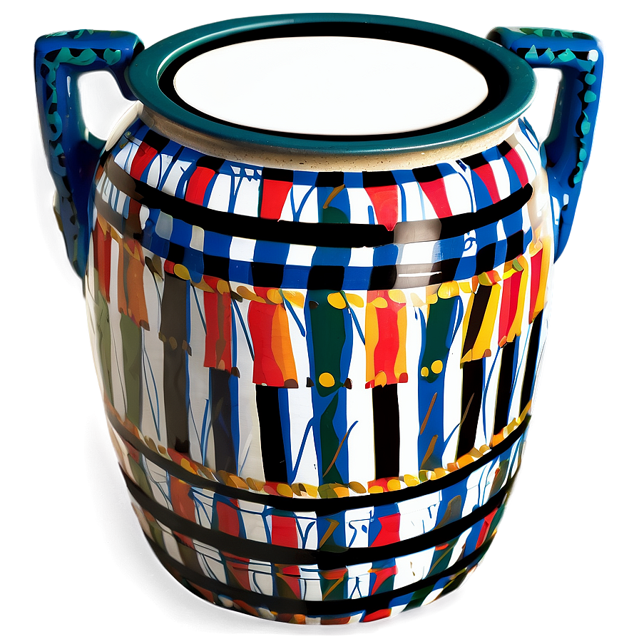 Pot With Pattern Png 05242024 PNG Image