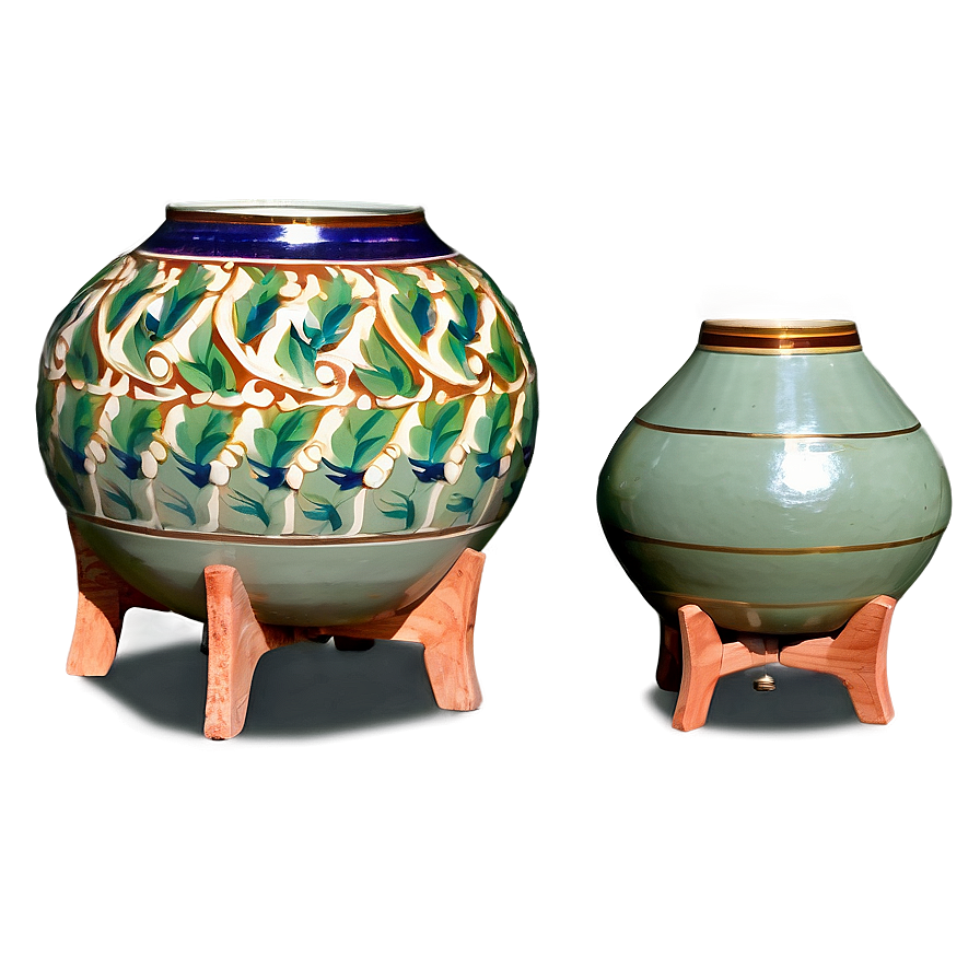 Pot With Stand Png 05242024 PNG Image