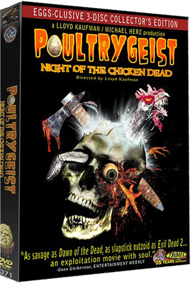 Poultrygeist D V D Cover PNG Image