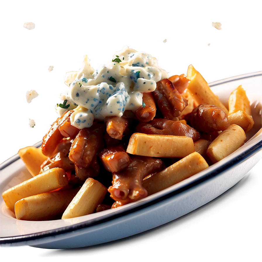 Poutine With Blue Cheese Png 29 PNG Image