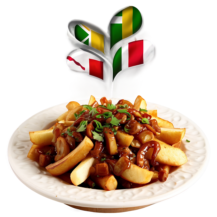 Poutine With Caramelized Onions Png 06252024 PNG Image