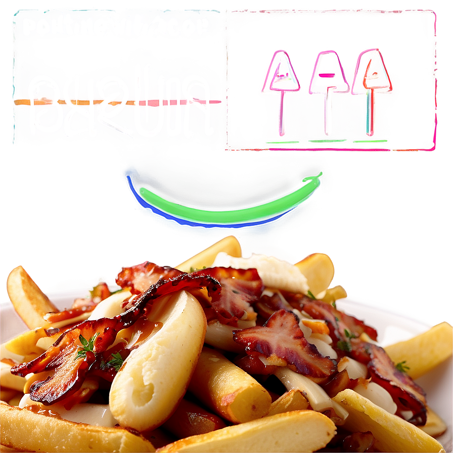 Poutine With Maple Bacon Png 30 PNG Image