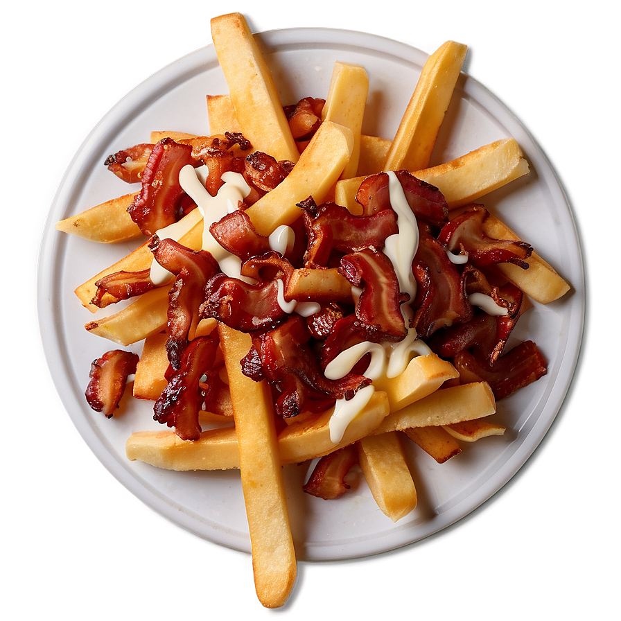 Poutine With Maple Bacon Png Fnj PNG Image