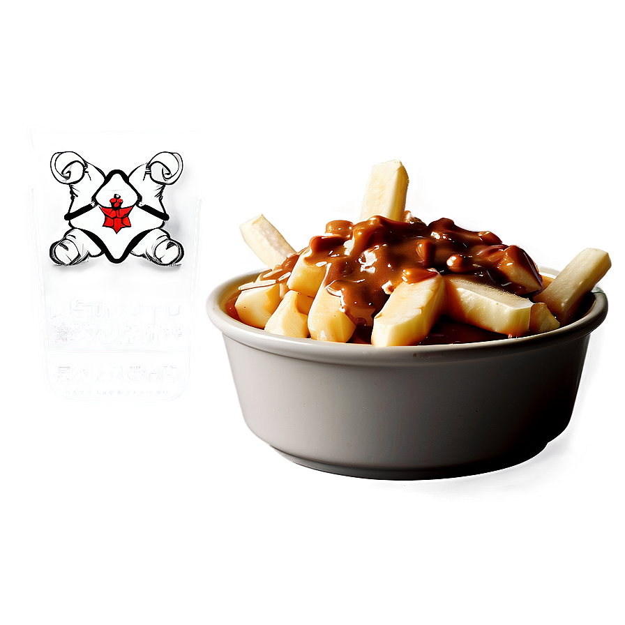 Poutine With Miso Gravy Png Lgh PNG Image