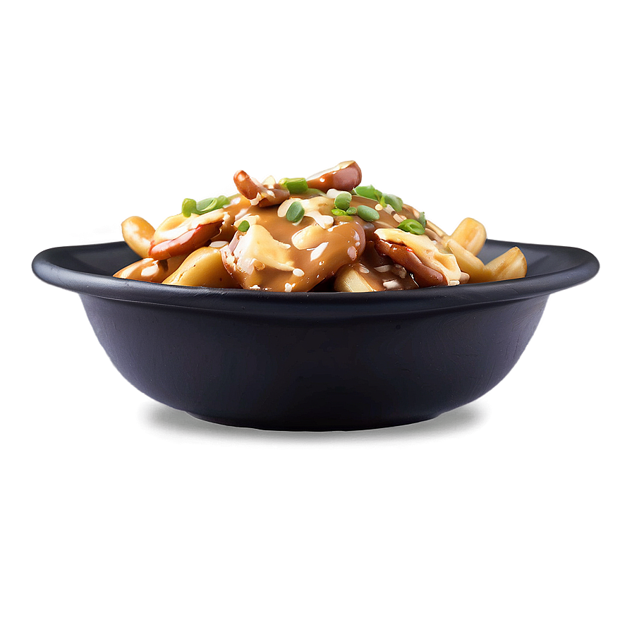 Poutine With Miso Gravy Png Sdu PNG Image