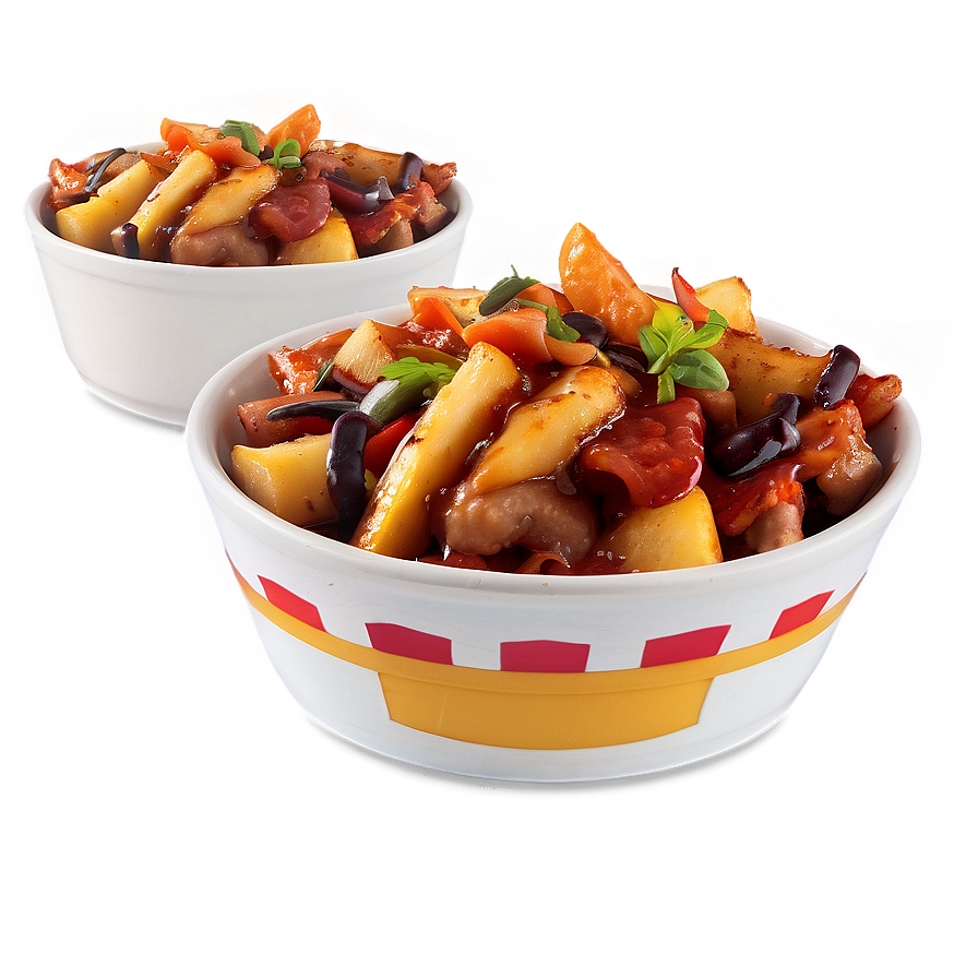 Poutine With Ratatouille Png 86 PNG Image