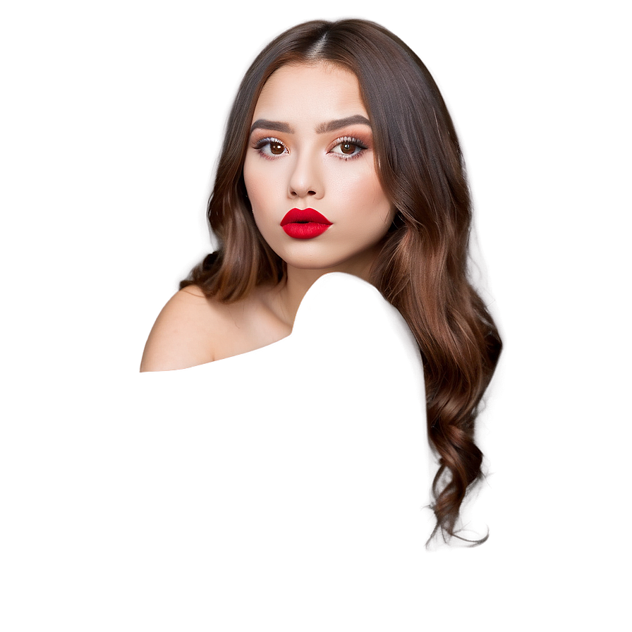 Pouting Red Lips Png Duo PNG Image