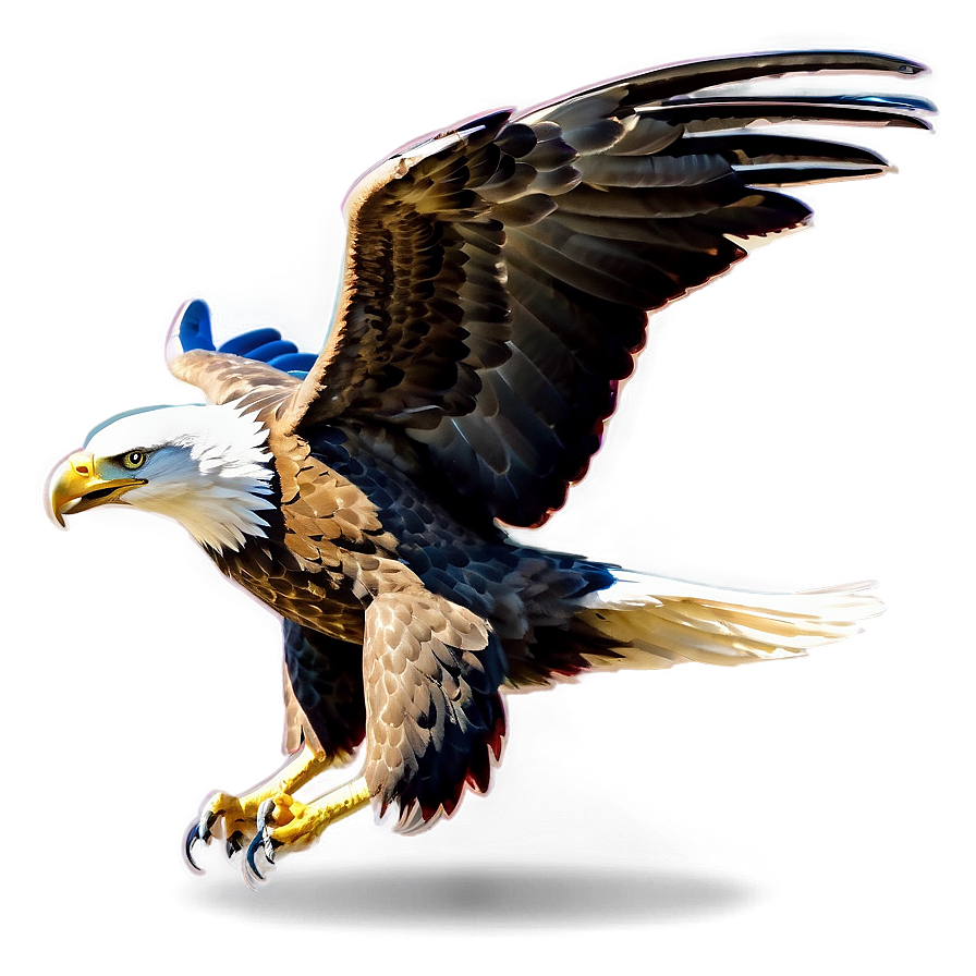 Powerful Eagle Swooping Png 06122024 PNG Image