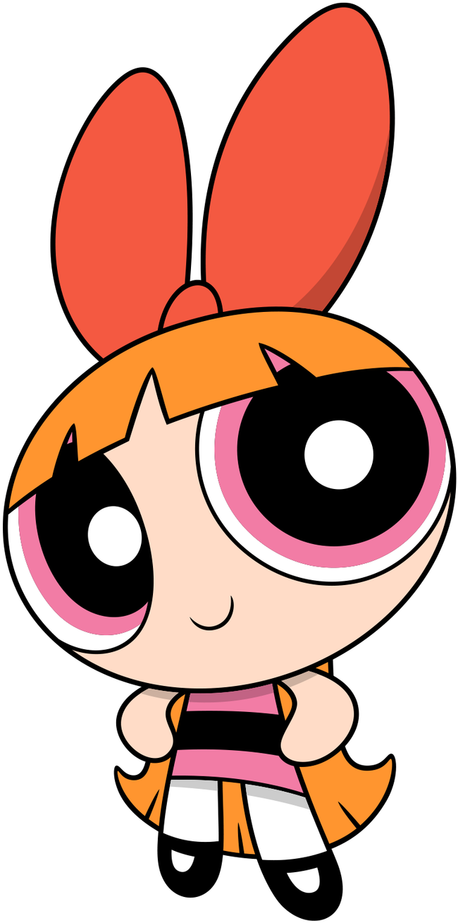 Powerpuff Girls Blossom Character PNG Image