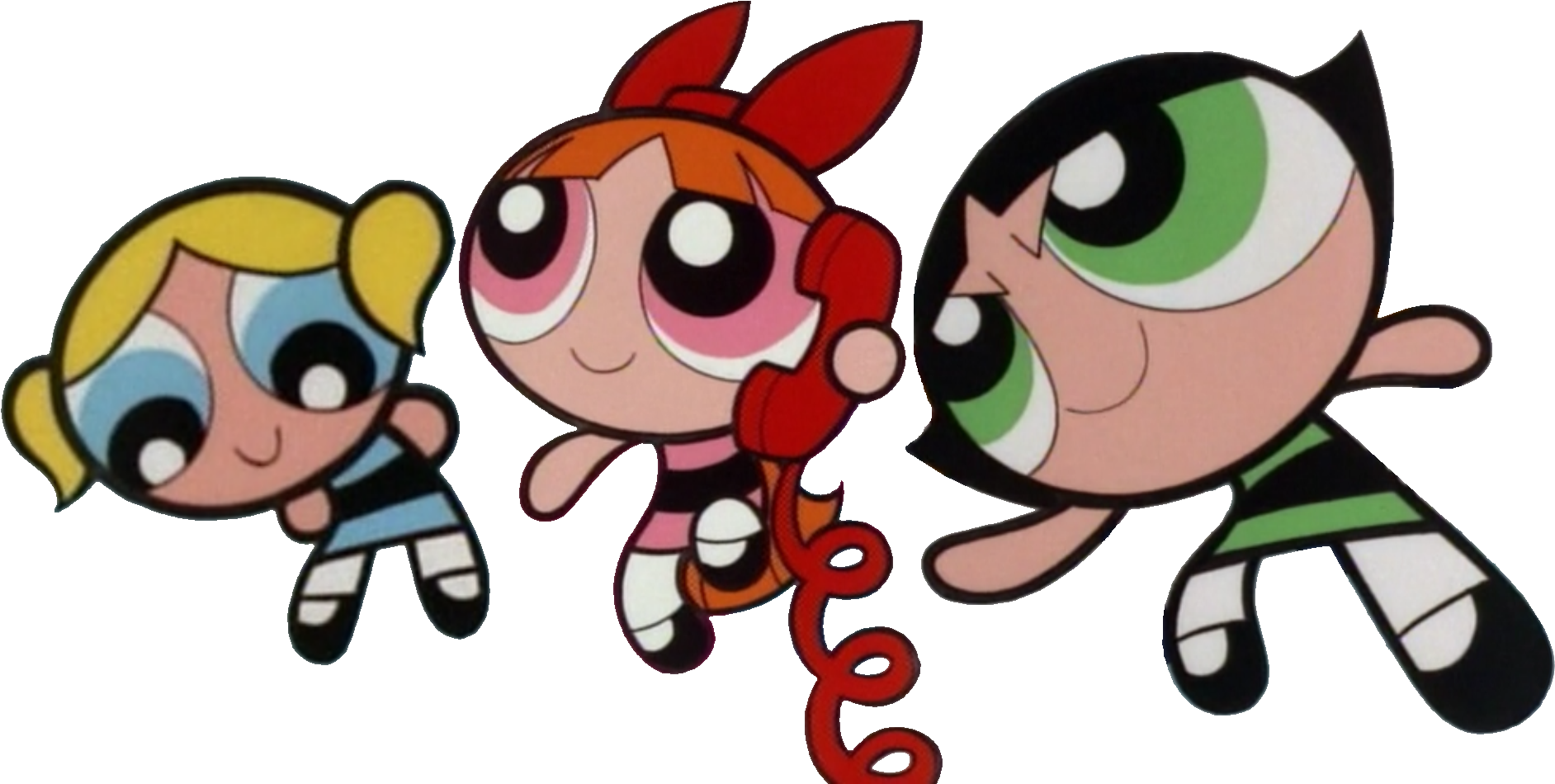 Powerpuff Girls Classic Pose PNG Image