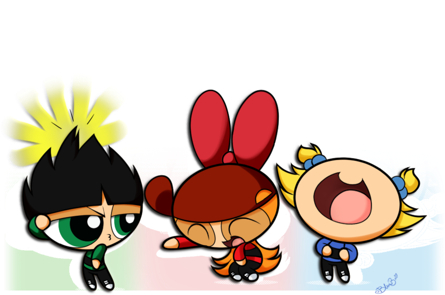 Powerpuff_ Girls_ Fan_ Art PNG Image