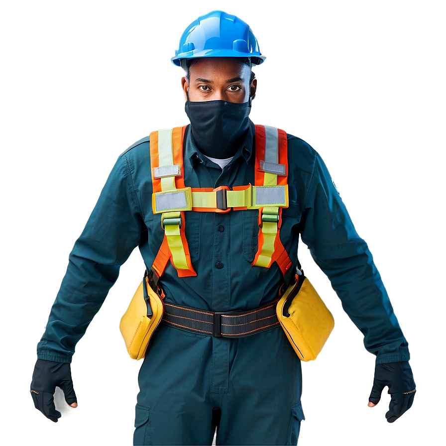 Ppe Fall Protection Gear Png Emc26 PNG Image