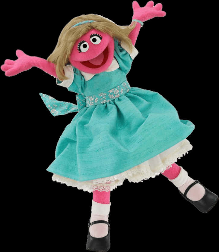 Prairie Dawn Sesame Street PNG Image