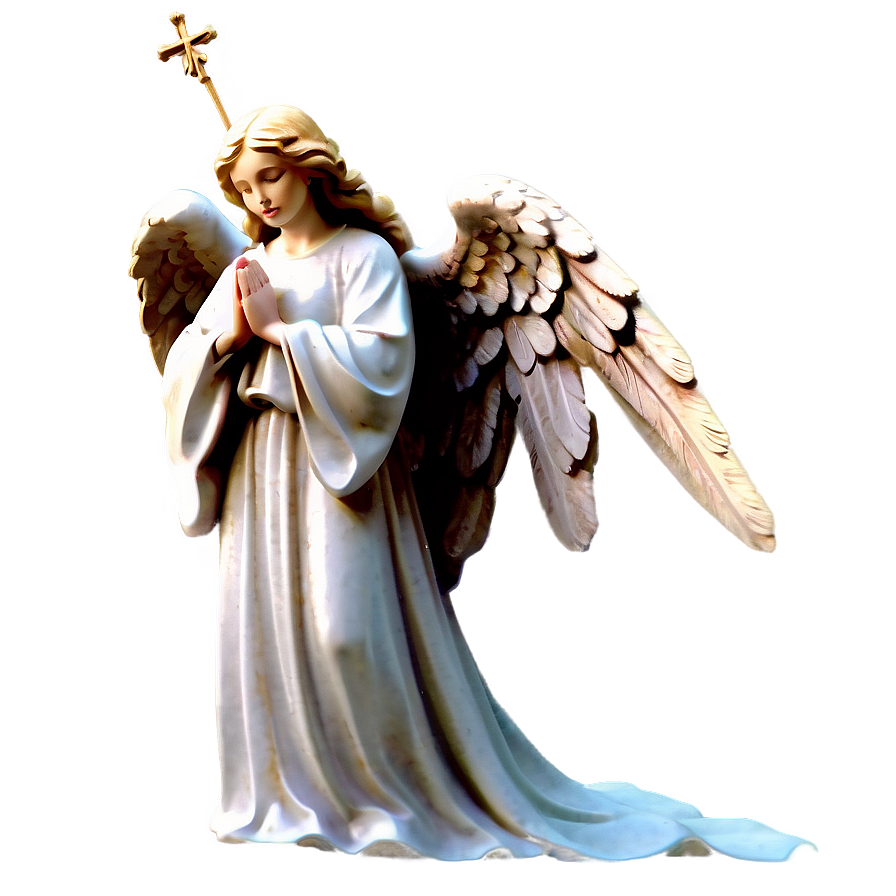 Praying Guardian Angel Png Pda84 PNG Image