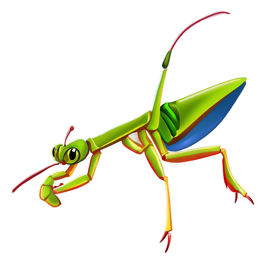 Praying Mantis Drawing Png 19 PNG Image