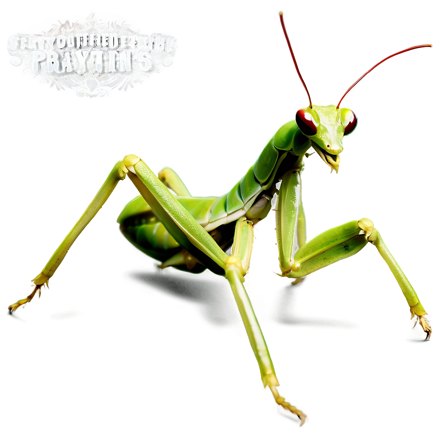 Praying Mantis Graphic Png Mrm11 PNG Image