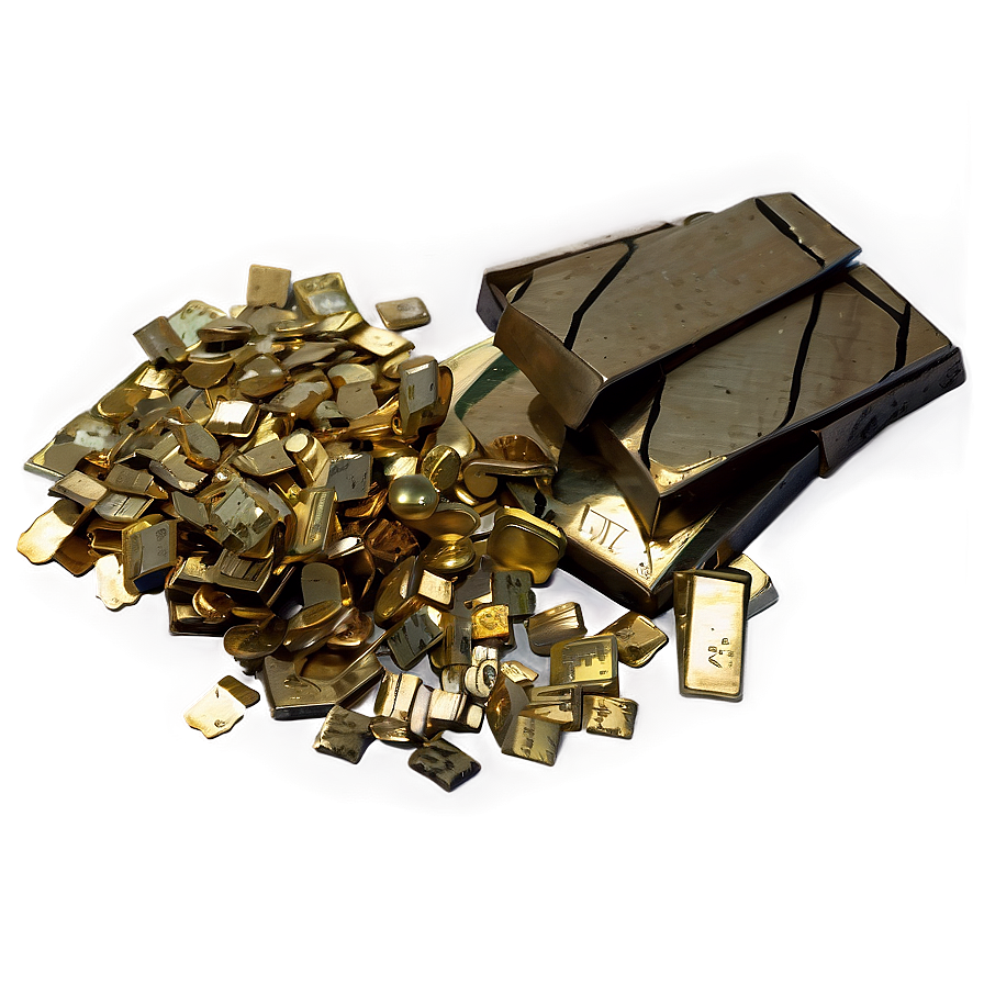 Precious Metal Scraps Png 06292024 PNG Image