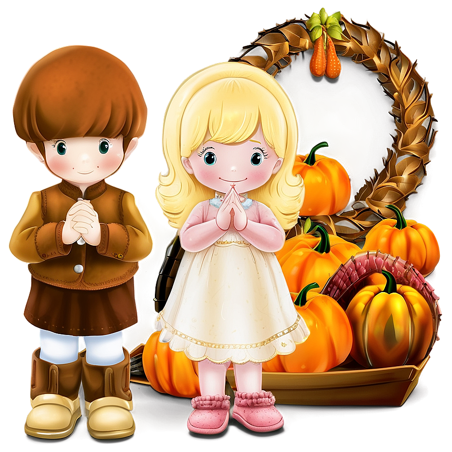 Precious Moments Thanksgiving Moments Png 24 PNG Image