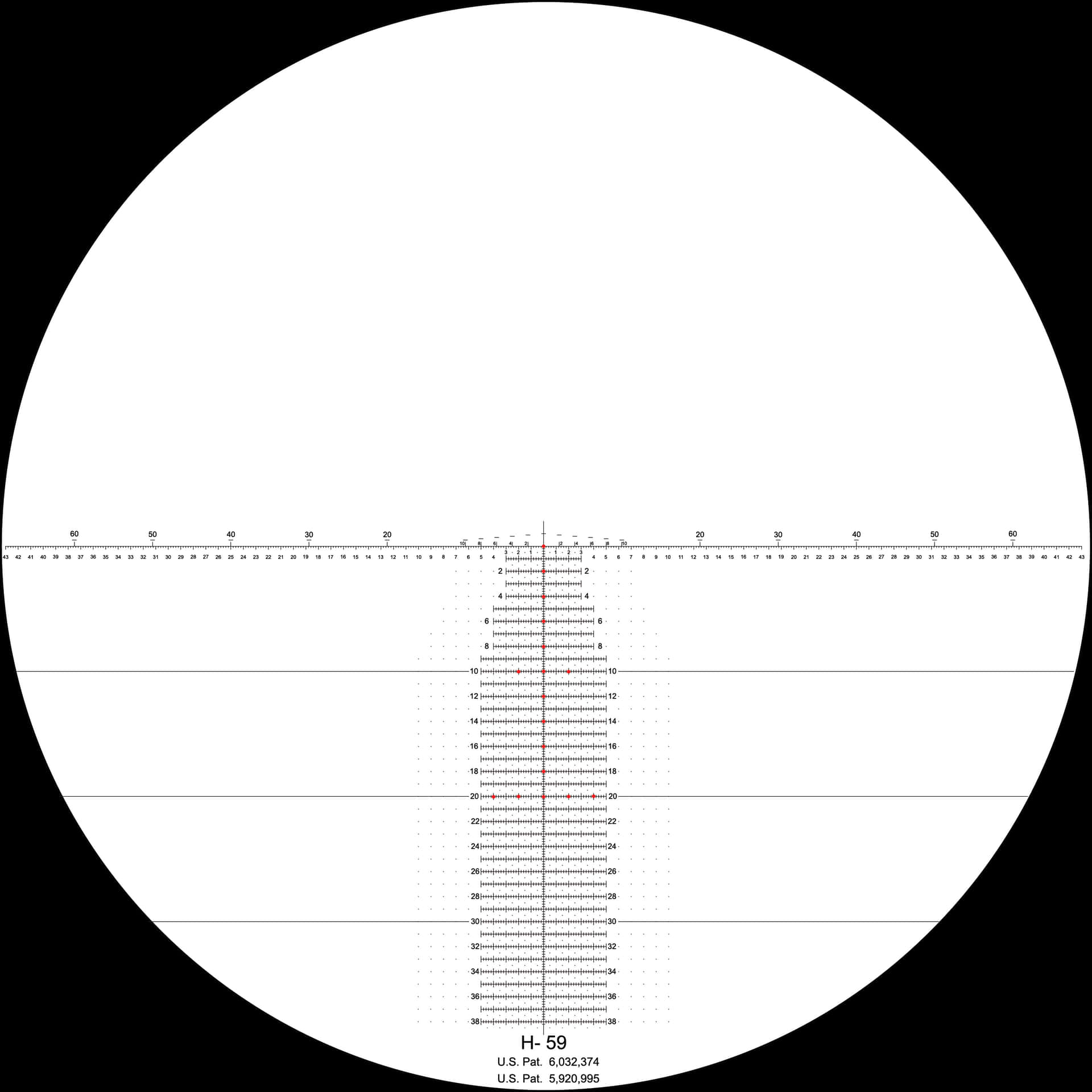 Precision Rifle Scope Crosshair PNG Image