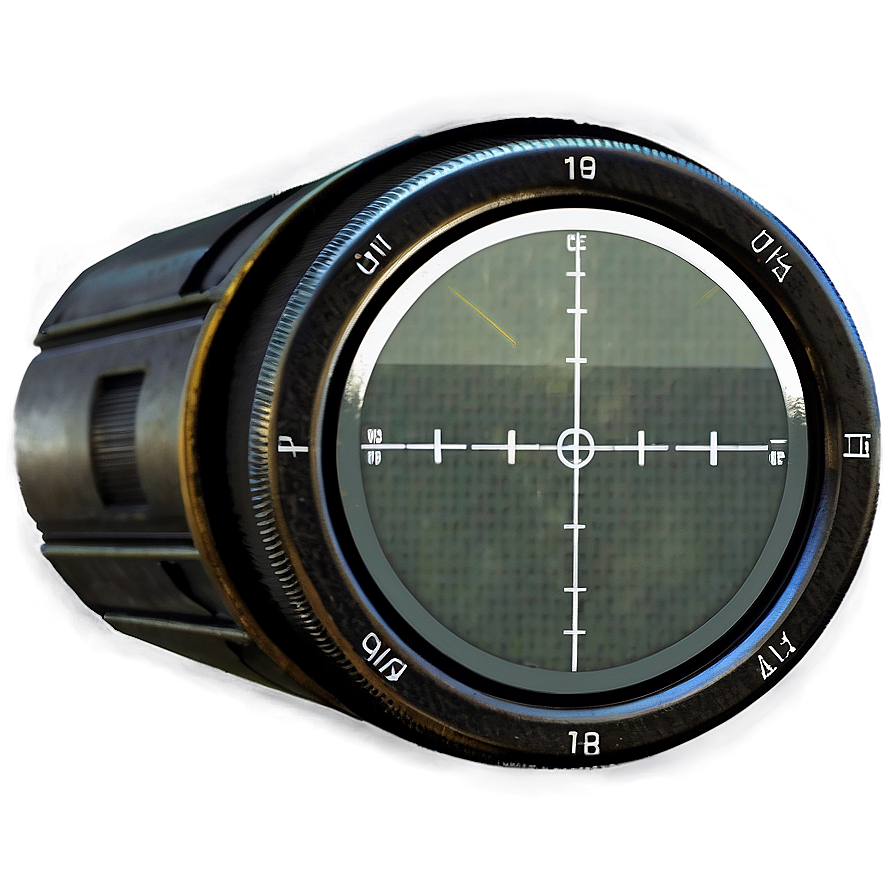 Precision Sniper Rifle Scope Png Sfw44 PNG Image