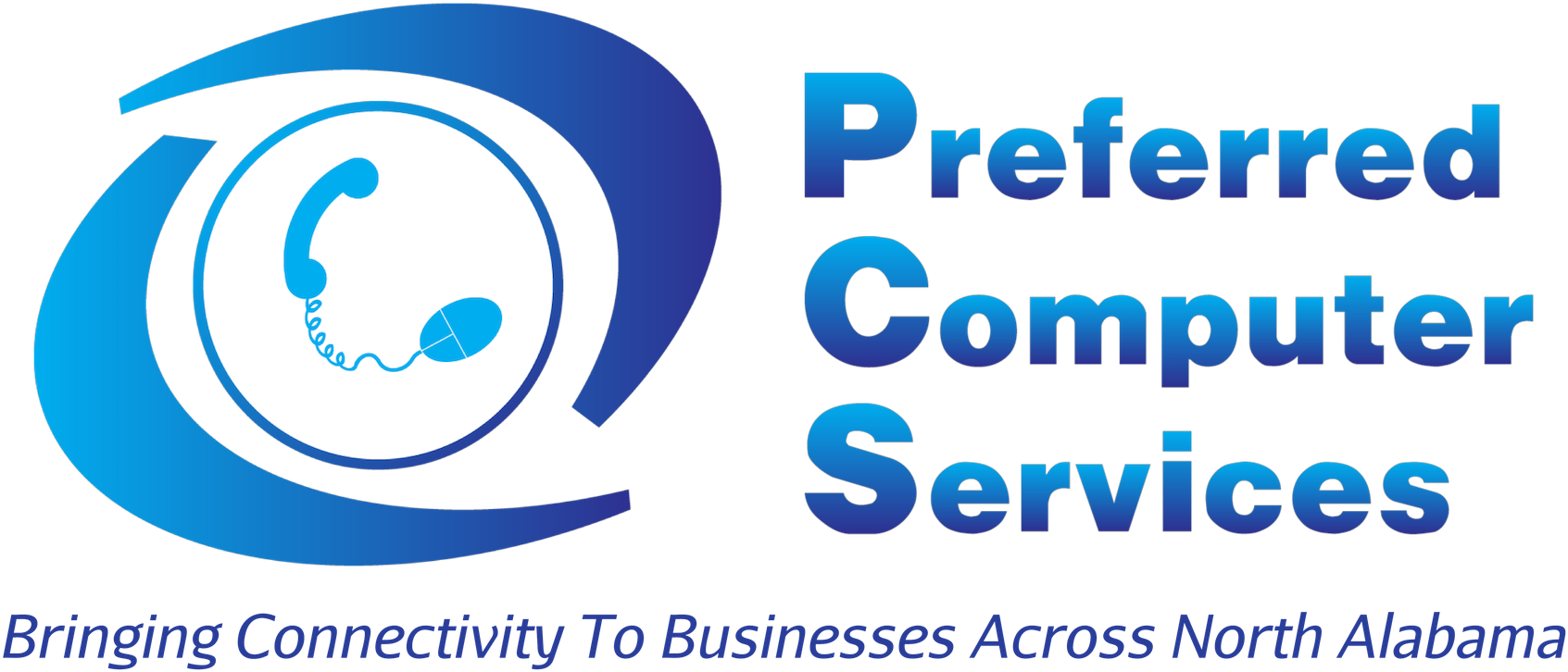 Preferred Computer Services Logo PNG Image