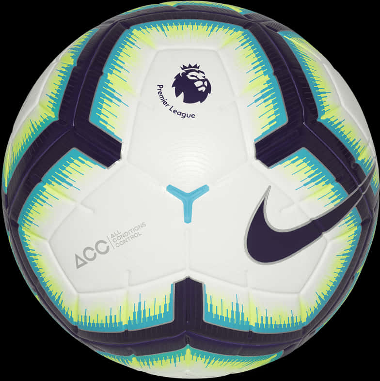 Premier League Nike Soccer Ball PNG Image