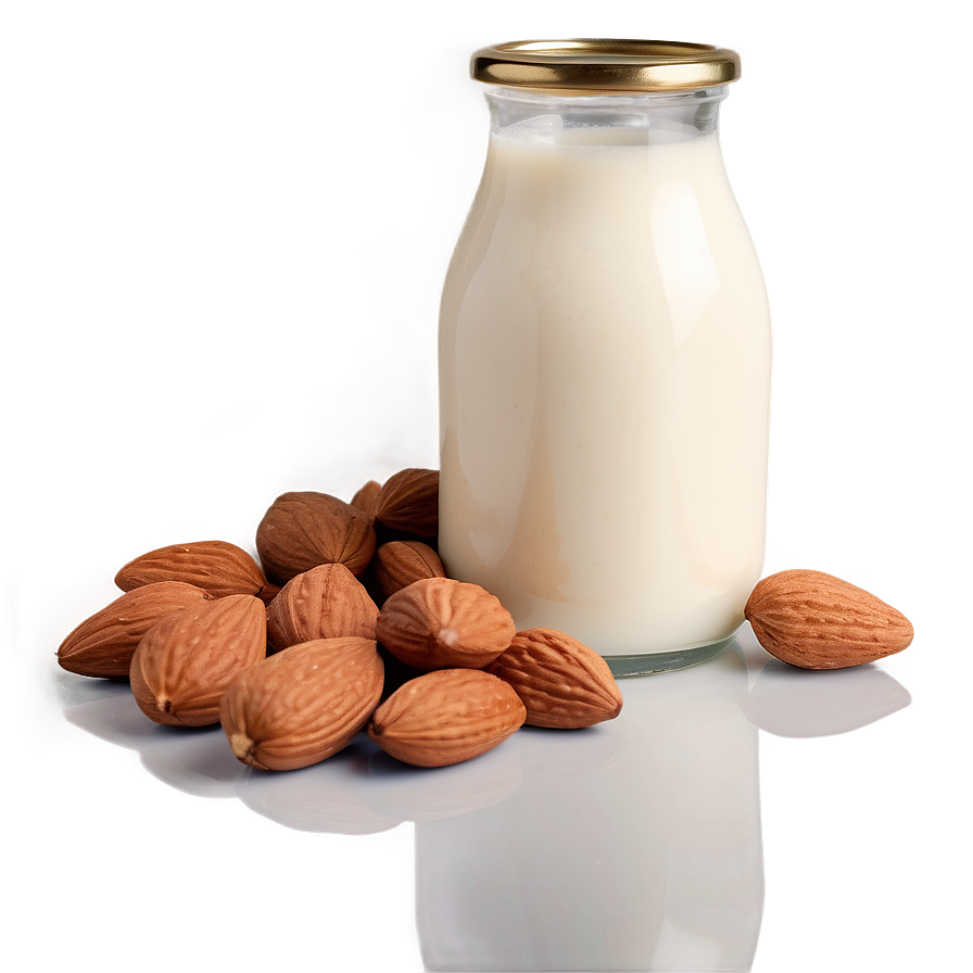 Premium Almond Milk Png 06272024 PNG Image