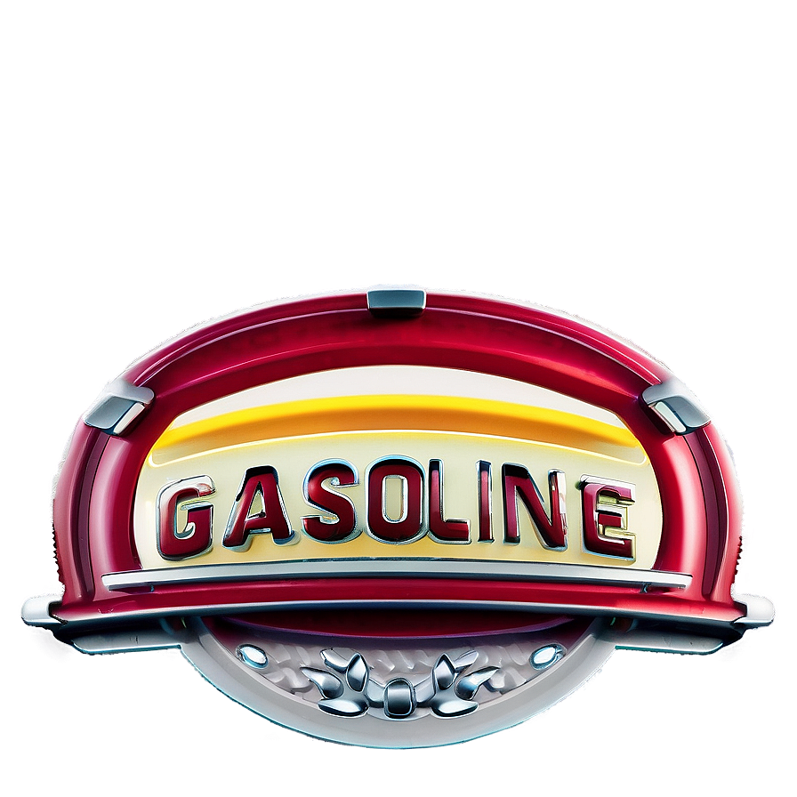 Premium Gasoline Badge Png 39 PNG Image