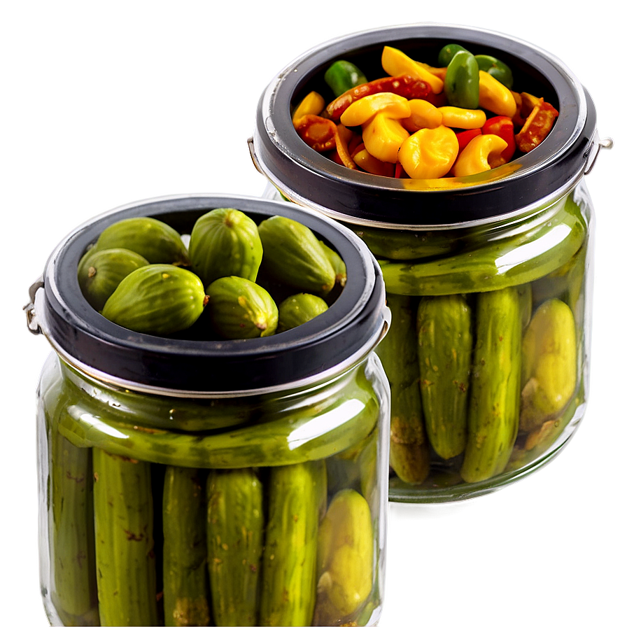 Premium Pickle Jar Png 06212024 PNG Image