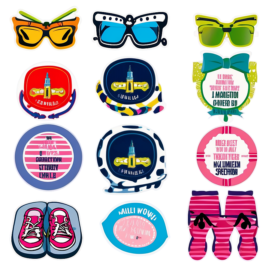 Preppy Stickers For Organizing Png Tnc PNG Image