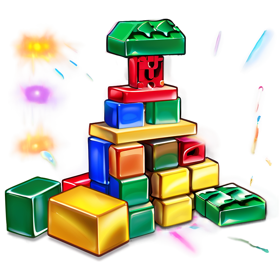 Preschool Building Blocks Png Uho PNG Image