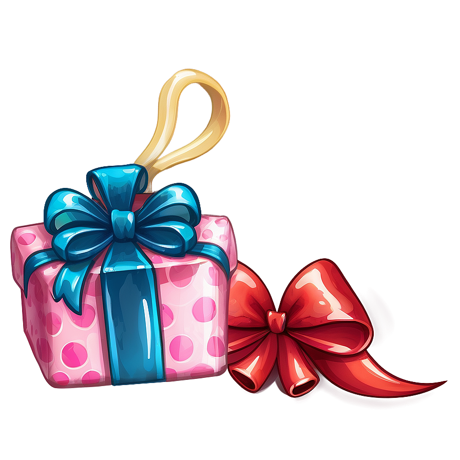 Present With Ribbon Png 64 PNG Image