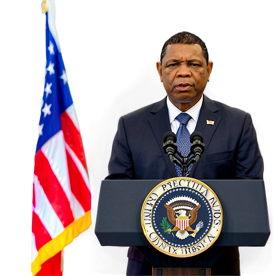 Presidential Televised Address Png Eoy93 PNG Image