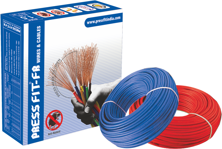 Press Fit Wiresand Cables Packaging PNG Image