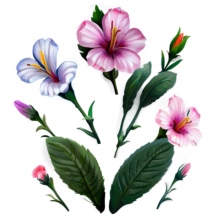 Pretty Flower D PNG Image