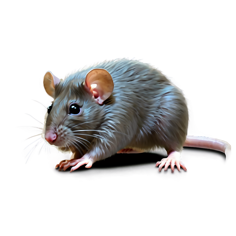 Pretty Rat Graphic Png Ivu PNG Image