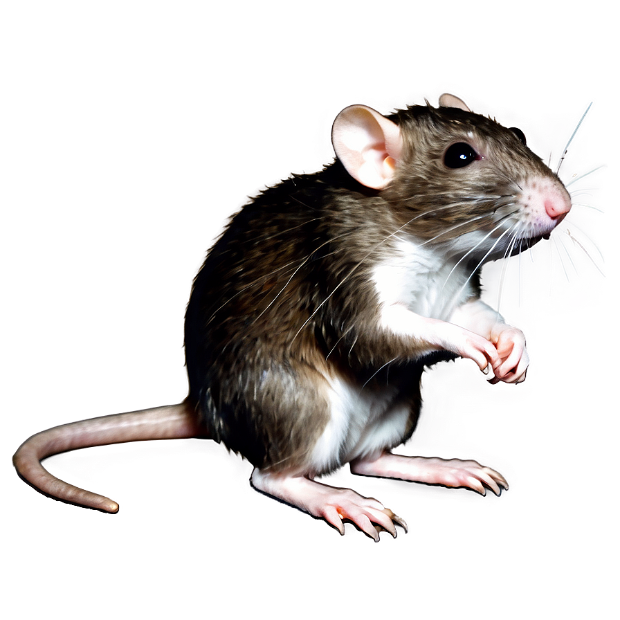 Pretty Rat Graphic Png Ldb42 PNG Image