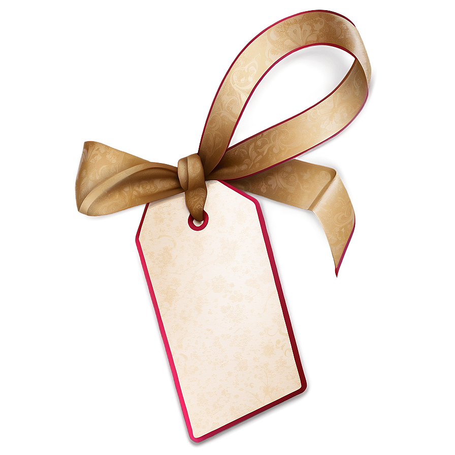 Price Tag With Ribbon Png Dab PNG Image