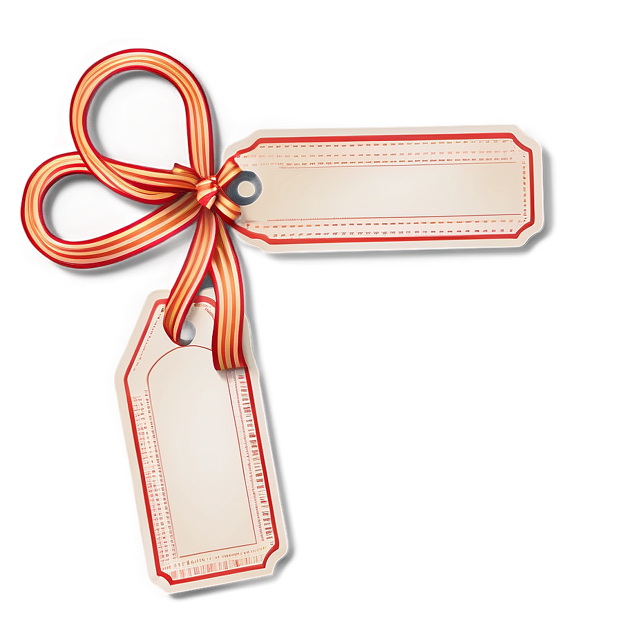 Price Tag With Ribbon Png Gtm PNG Image