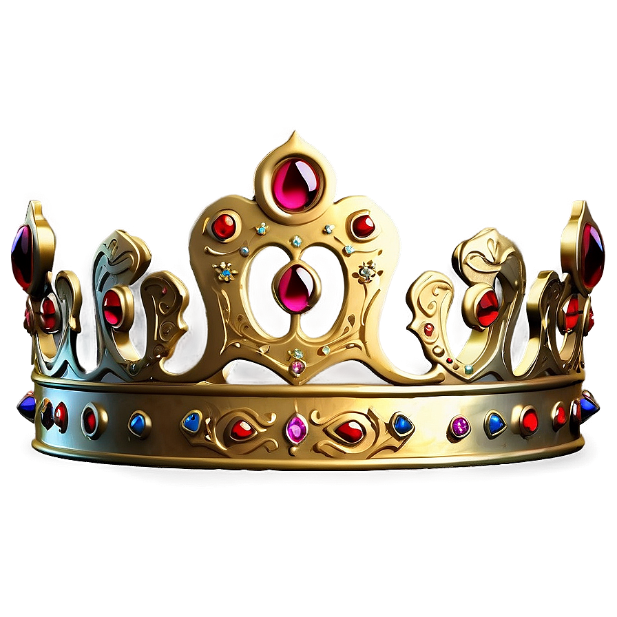 Prince Crown In Gold Png 19 PNG Image