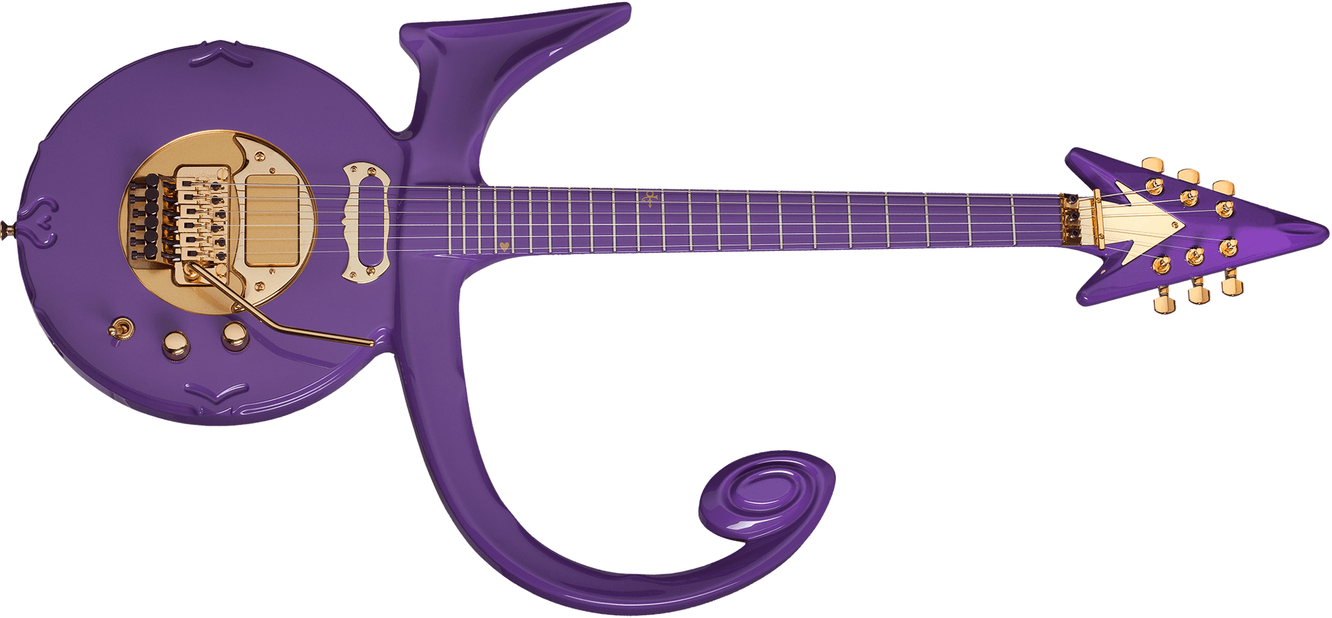 Prince Love Symbol Guitar PNG Image