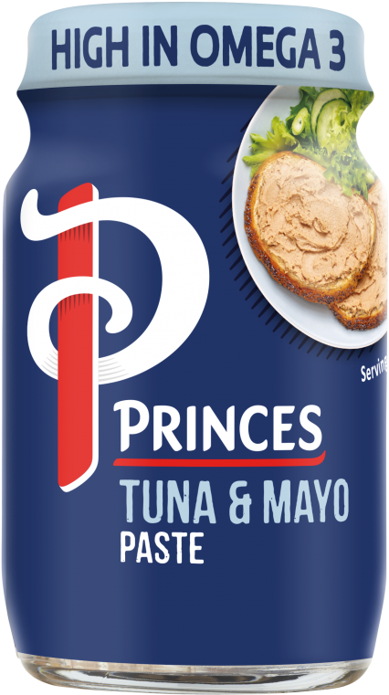 Princes Tuna Mayo Paste Omega3 PNG Image