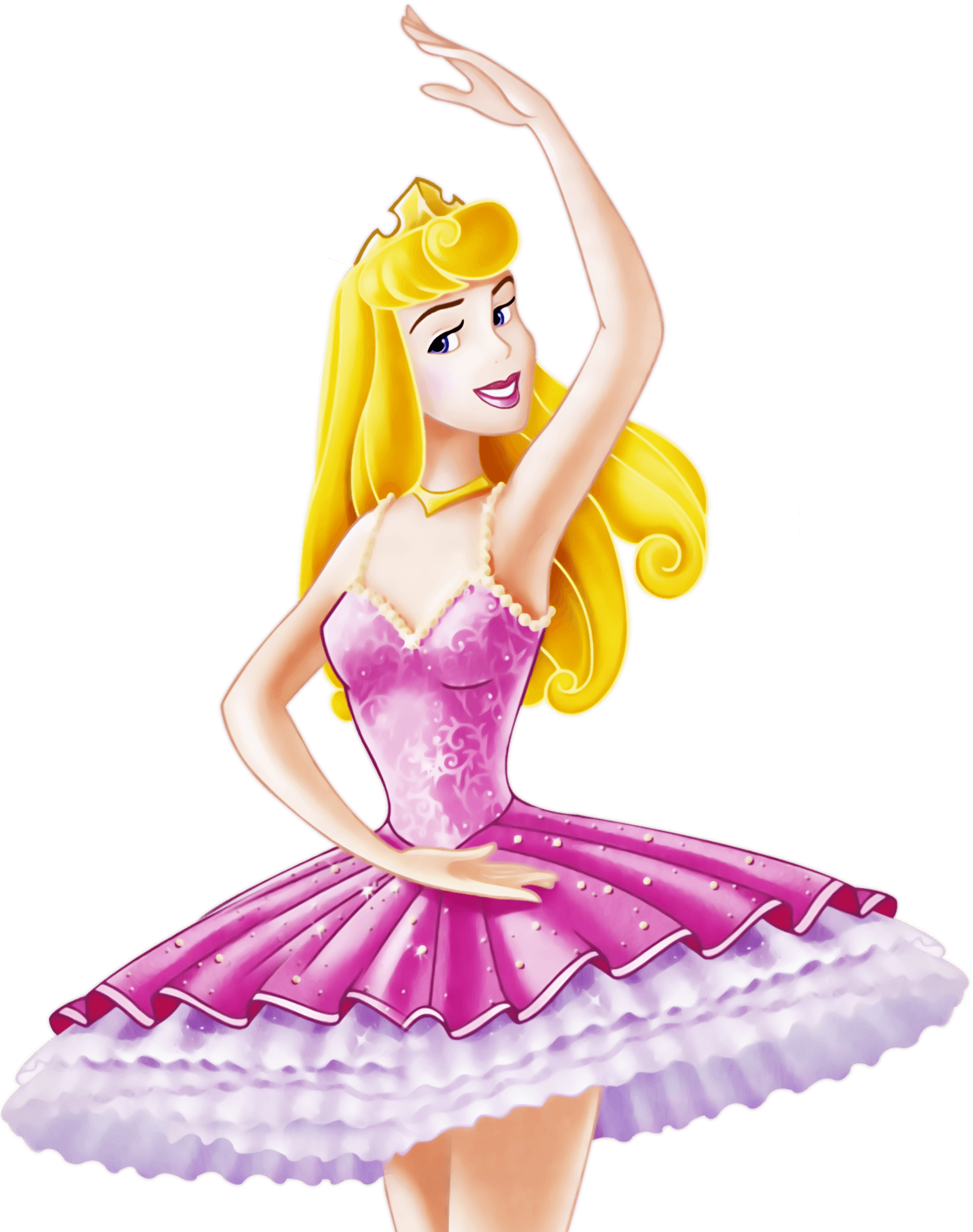 Princess Aurora Pose PNG Image